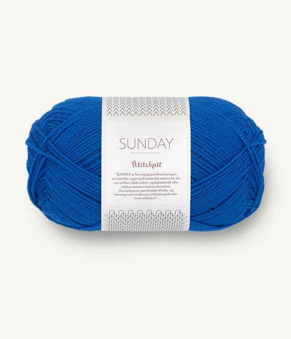 Hovedbilde 6046 PetiteKnit Sunday Electric Blue